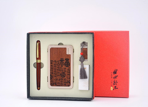 紅木筆記本套裝  商務(wù)禮品  團(tuán)購(gòu)禮品 定制禮品